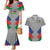 Custom New Caledonia-The Kagus Couples Matching Mermaid Dress and Hawaiian Shirt