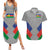 Custom New Caledonia-The Kagus Couples Matching Summer Maxi Dress and Hawaiian Shirt