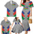 Custom New Caledonia-The Kagus Family Matching Mermaid Dress and Hawaiian Shirt