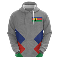 Custom New Caledonia-The Kagus Hoodie LT03 - Polynesian Pride