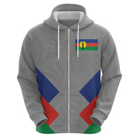 Custom New Caledonia-The Kagus Hoodie LT03 - Polynesian Pride