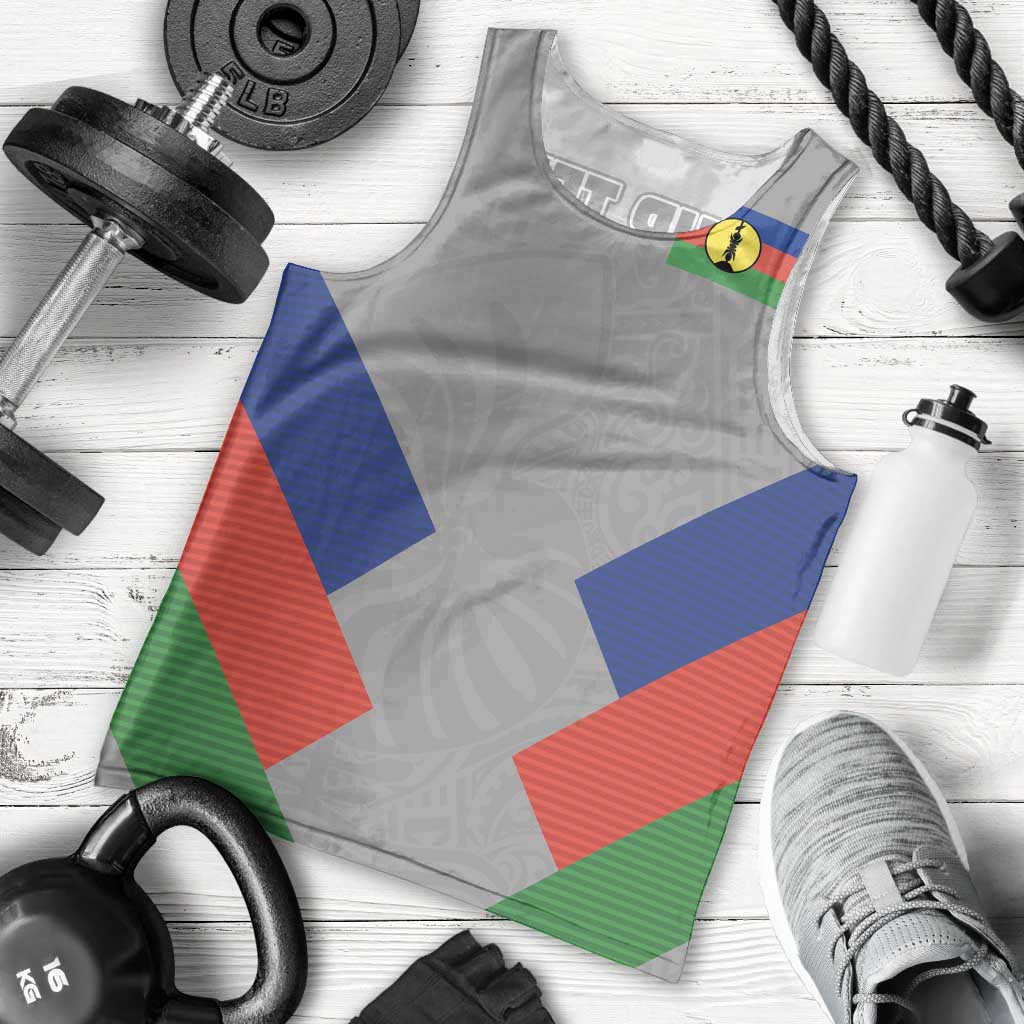 Custom New Caledonia-The Kagus Men Tank Top LT03 - Polynesian Pride