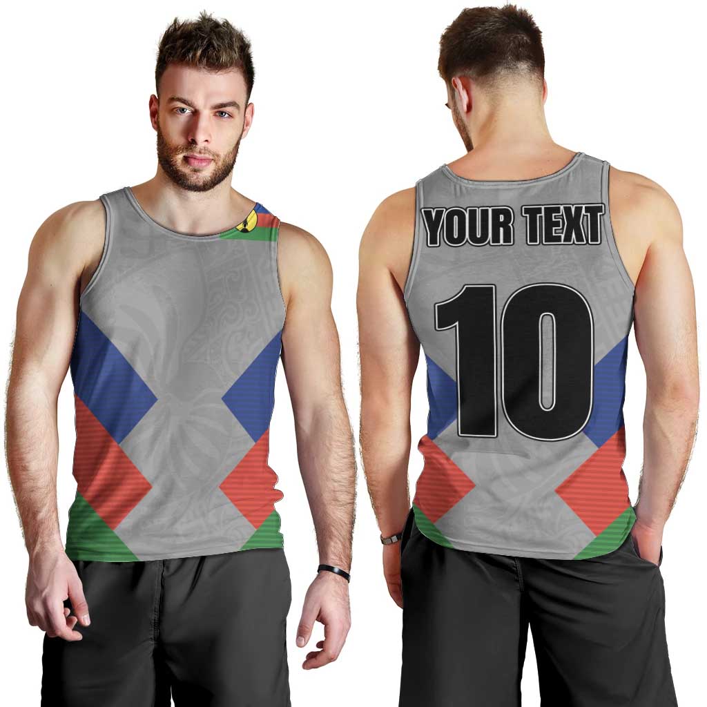 Custom New Caledonia-The Kagus Men Tank Top LT03 - Polynesian Pride