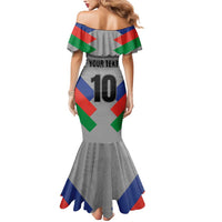 Custom New Caledonia-The Kagus Mermaid Dress LT03 - Polynesian Pride