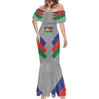 Custom New Caledonia-The Kagus Mermaid Dress LT03 - Polynesian Pride