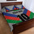 Custom New Caledonia-The Kagus Quilt Bed Set