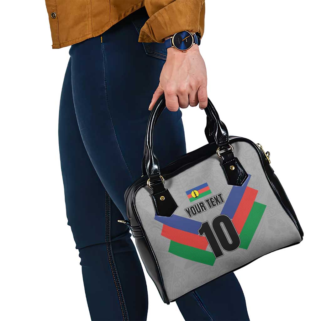 Custom New Caledonia-The Kagus Shoulder Handbag LT03 - Polynesian Pride