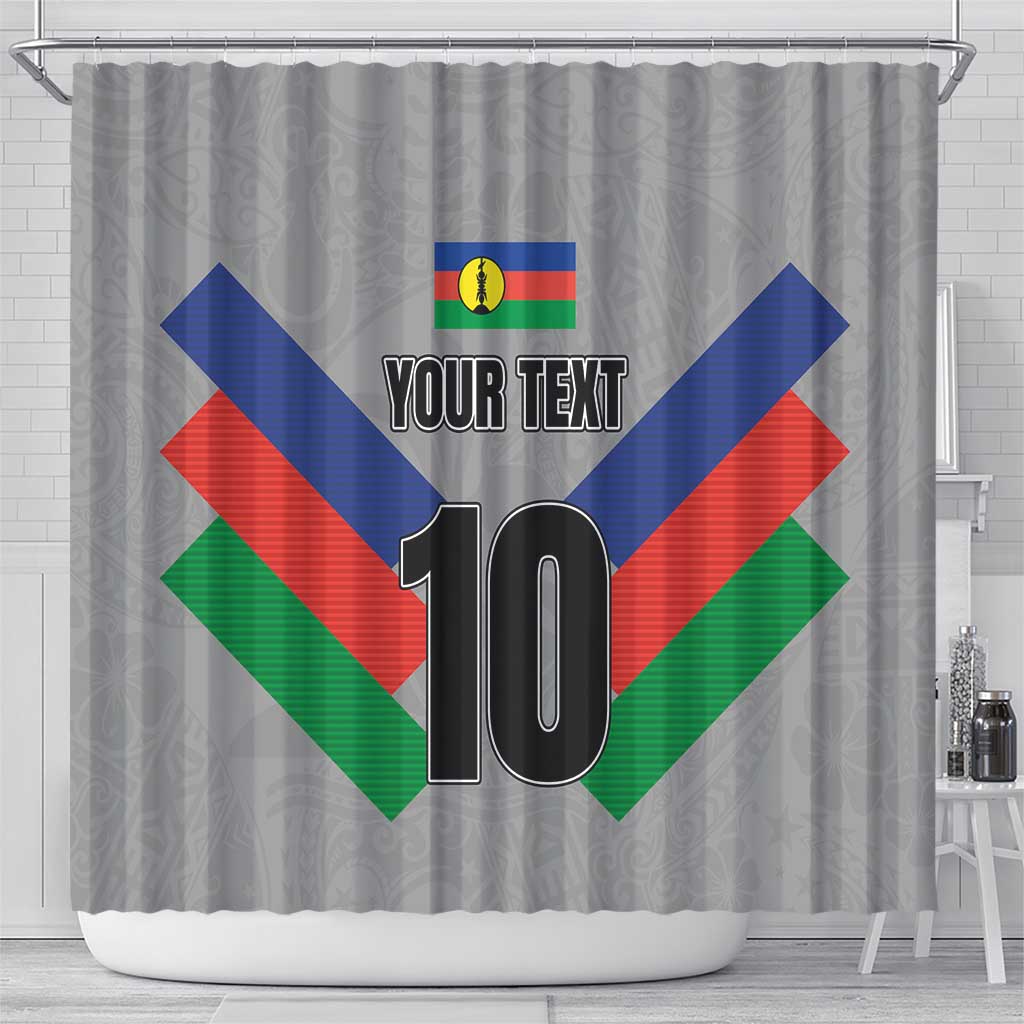 Custom New Caledonia-The Kagus Shower Curtain LT03 - Polynesian Pride