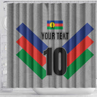 Custom New Caledonia-The Kagus Shower Curtain LT03 - Polynesian Pride