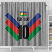 Custom New Caledonia-The Kagus Shower Curtain LT03 - Polynesian Pride