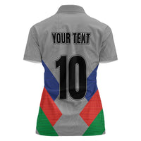 Custom New Caledonia-The Kagus Women Polo Shirt LT03 - Polynesian Pride
