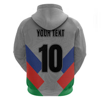 Custom New Caledonia-The Kagus Zip Hoodie LT03 - Polynesian Pride
