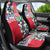 Hawaiian Floral Kakau Tropical Leaves-Sporty Style Car Seat Cover