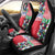 Hawaiian Floral Kakau Tropical Leaves-Sporty Style Car Seat Cover