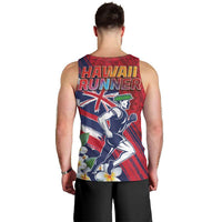 Hawaii Runner-Kakau Art with Lei and Plumeria Men Tank Top LT03 - Polynesian Pride