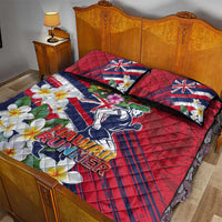 Hawaii Runner-Kakau Art with Lei and Plumeria Quilt Bed Set LT03 - Polynesian Pride