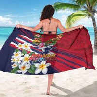 Hawaii Runner-Kakau Art with Lei and Plumeria Sarong LT03 - Polynesian Pride