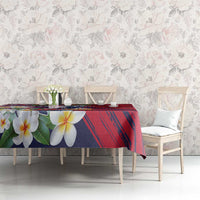 Hawaii Runner-Kakau Art with Lei and Plumeria Tablecloth LT03 - Polynesian Pride