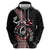 Aotearoa Toitu Te Tiriti Taniko Zip Hoodie Maori Taniwha Haka - Honour the Treaty