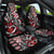 Aotearoa Maori Moko Art with Taniko Half Style Car Seat Cover