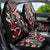 Aotearoa Maori Moko Art with Taniko Half Style Car Seat Cover