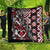 Aotearoa Maori Moko Art with Taniko Half Style Quilt