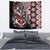 Aotearoa Maori Moko Art with Taniko Half Style Tapestry