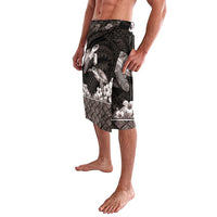 Hawaiian Lei Turtle and Plumeria Lavalava Polynerian Art Tattoo-Grayscale Mode LT03 - Polynesian Pride