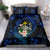 Hawaii Turtle Plumeria Flower Fanciful Bedding Set