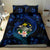 Hawaii Turtle Plumeria Flower Fanciful Bedding Set