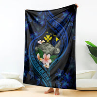 Hawaii Turtle Plumeria Flower Fanciful Blanket LT03 - Polynesian Pride