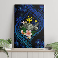 Hawaii Turtle Plumeria Flower Fanciful Canvas Wall Art LT03 - Polynesian Pride