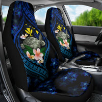 Hawaii Turtle Plumeria Flower Fanciful Car Seat Cover LT03 - Polynesian Pride