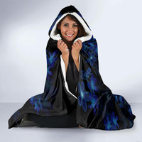 Hawaii Turtle Plumeria Flower Fanciful Hooded Blanket LT03 - Polynesian Pride