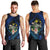 Hawaii Turtle Plumeria Flower Fanciful Men Tank Top