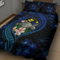 Hawaii Turtle Plumeria Flower Fanciful Quilt Bed Set LT03 - Polynesian Pride