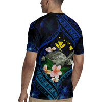 Hawaii Turtle Plumeria Flower Fanciful Rugby Jersey LT03 - Polynesian Pride