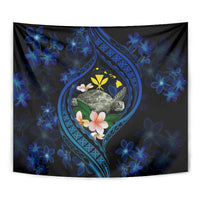 Hawaii Turtle Plumeria Flower Fanciful Tapestry LT03 - Polynesian Pride
