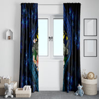 Hawaii Turtle Plumeria Flower Fanciful Window Curtain LT03 - Polynesian Pride