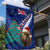 New Zealand Christmas Garden Flag Kiwi Bird Santa and Silver Fern Funny Haka Dance