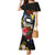 Cook Islands Independence Day Mermaid Dress Maroro and Kakaia with Hibiscus Flower Polynesian Pattern