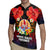 French Polynesia Bastille Day Rugby Jersey Tiare Flower and National Seal Polynesian Pattern