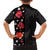 Hawaii Hibiscus and Plumeria Flowers Hawaiian Shirt Tapa Tribal Pattern Half Style Colorful Mode