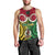 Personalised Vanuatu Men Tank Top Pig Tusk Mix Maori Pattern and Namele Leaf LT03 - Polynesian Pride