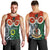 Vanuatu Penama Province Men Tank Top Pig Tusk Mix Maori Pattern and Namele Leaf LT03 - Polynesian Pride