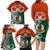 Personalised Vanuatu Penama Province Family Matching Long Sleeve Bodycon Dress and Hawaiian Shirt Pig Tusk Mix Maori Pattern and Namele Leaf LT03 - Polynesian Pride