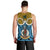 Vanuatu Sanma Province Men Tank Top Pig Tusk Mix Maori Pattern and Namele Leaf LT03 - Polynesian Pride