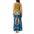 Personalised Vanuatu Sanma Province Tank Maxi Dress Pig Tusk Mix Maori Pattern and Namele Leaf LT03 - Polynesian Pride