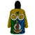 Vanuatu Malampa Province Wearable Blanket Hoodie Pig Tusk Mix Maori Pattern and Namele Leaf LT03 - Polynesian Pride