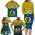 Personalised Vanuatu Malampa Province Family Matching Long Sleeve Bodycon Dress and Hawaiian Shirt Pig Tusk Mix Maori Pattern and Namele Leaf LT03 - Polynesian Pride